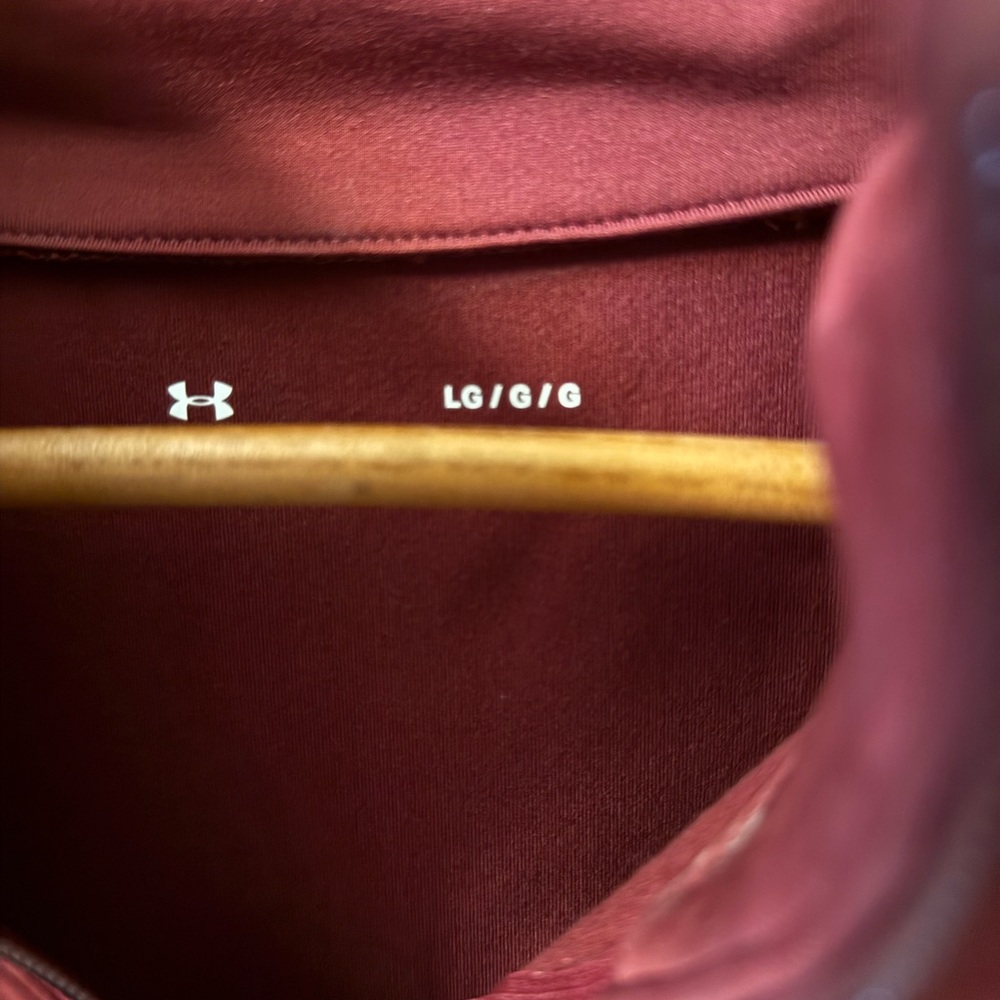Under Armour Women's Cozy Warm-up Jacket - Maroon NWOT - Picture 5 of 5